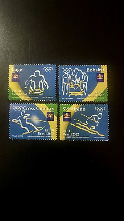 Série de Selos do Brasil - XIX Jogos Olimpicos de Inverno - Brasil 2002 - ref.2057 - Mint