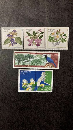 03 Série de Selos Comemorativos do Brasil - Mint