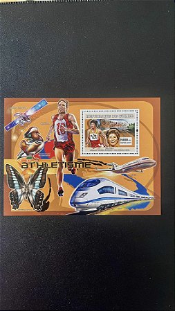 Bloco de Selos da Republique de Guinee - Athletisme - Mint - ref.616