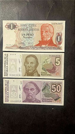 03 Cédulas Estrangeiras - Argentina - FE - ref.209