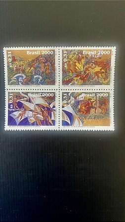 Serie de Selos do Brasil - 500 Anos do Descobrimento do Brasil - 2000 - Mint - ref.581