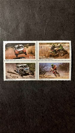Série de Selos do Brasil - Rally dos Sertões - Brasil 2019 - Mint (ref.385)