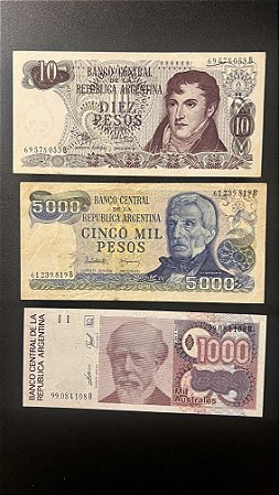 03 Cédulas Estrangeiras - Argentina - Mbc-Sob (ref.402)