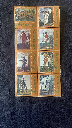 Série Selos do Brasil - Etnografia Brasileira - Brasil 2002 - Mint (ref.579)