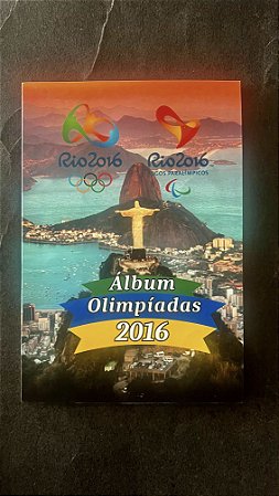 Album Completo de 17 Moedas do Brasil - Olimpiadas Rio 2016 - Sob/FC - ref.630