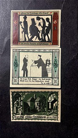 03 Cédulas Notgeld - ref.657