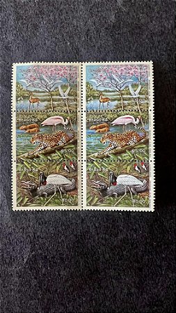 Série de Selos do Brasil - Pantanal Mato-grossense - Brasil 1984 - Mint - ref.696
