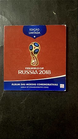 Album das Moedas Comemorativas - Fifa World Cup - Russia 2018 - ref.727