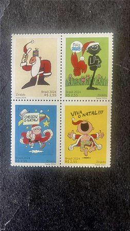 Série de Selos do Brasil - Natal 2024 - Mint. - ref.741