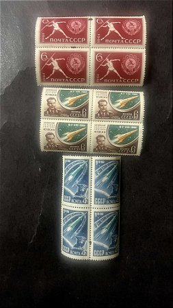 04 Quadras de Selos de CCCP Noyta - ref. 796