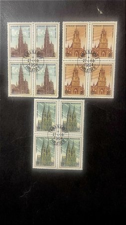 03 Quadras de Selos da Repoblikan I.Madagasikara - ref.800