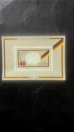 Bloco de Selos de Bundesrepublik Deutschland - ref.804