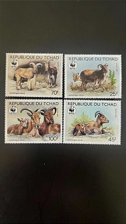 04 Selos Estrangeiros - Republique Du Tchad - Mint - ref.966