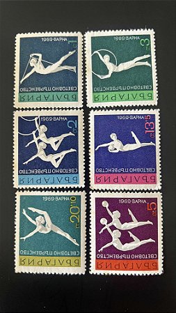 06 Selos Estrangeiros - Bulgaria - Tematicos - Esportes - Mint - ref.967