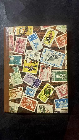 Album de Selos - Classificador 16x31cm - 10 Páginas - 290 Selos do Brasil - ref.1036