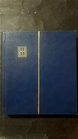 Album de Selos - Classifcador 23x25cm - 24 Páginas - 192 Quadras do Brasil - Mint - ref.1037