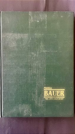 Album de Selos - Classificador 22x30cm - 08 Páginas - 380 Selos Comemorativos do Brasil - Circulados - ref.1050