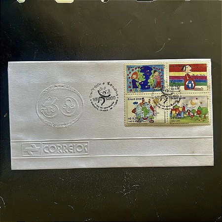Envelope Comemorativo com Carimbo e Selo - Selando o Futuro - 2000 - EPD090 - ref.2627