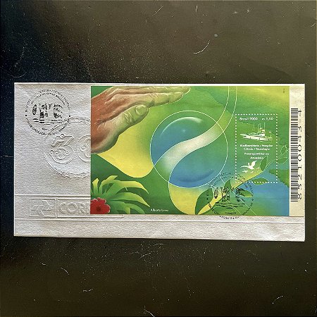 Envelope Comemorativo com Carimbo e Selo - Presença Militar na Amazonia - 2000 - EPD109 - ref.2760