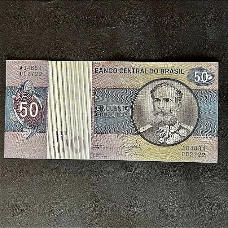 Cédula do Brasil - 50 Cruzeiros - Dedodoro da Fonseca - FE - ref.2998