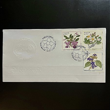 Envelope Comemorativo com Carimbo e Selo - Fores do Cerrado - 1998 - EPD056 - ref.3040