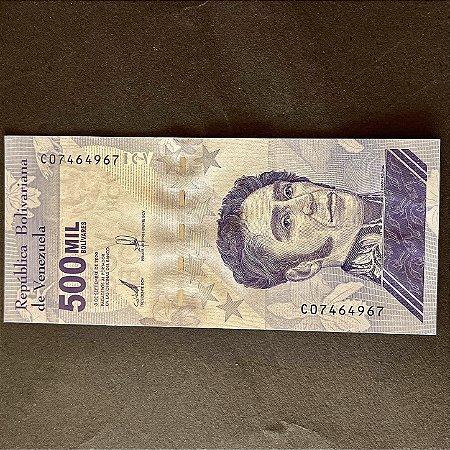 Cédula Estrangeira - Republica Bolivariana de Venezuela - 500 Mil Bolivares - FE - ref.3042