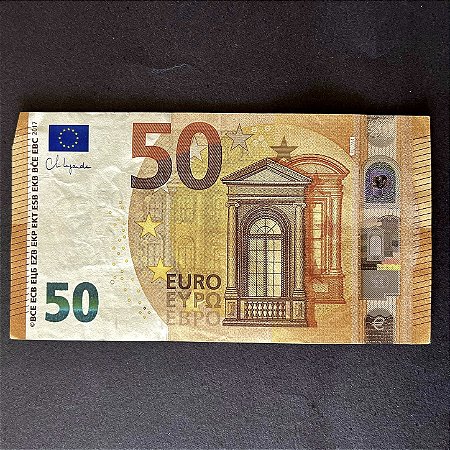 Cédula Estrangeira - 50 Euros da Europa - Mbc - ref.3052
