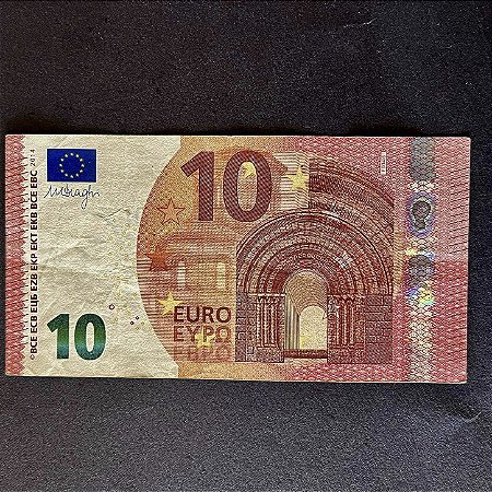 Cédula Estrangeira - 10 Euros da Europa - Mbc - ref.3054