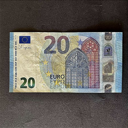 Cédula Estrangeira - 20 Euros da Europa - Mbc - ref.3055