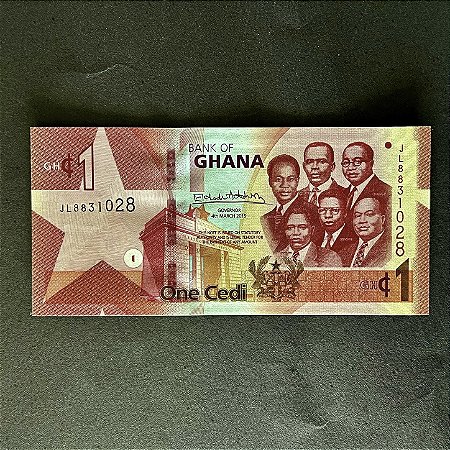 Cédula Estrangeira 1 Cedi - Bank Of Ghana - FE - ref.3062