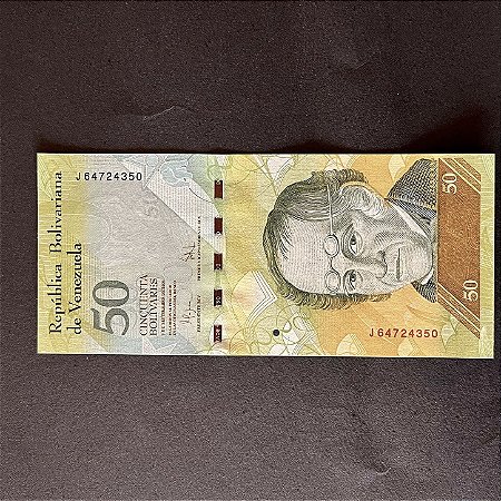 Cédula Estrangeira - 50 Bolivares - Republica Bolivariana de Venezuela - FE - ref.3072