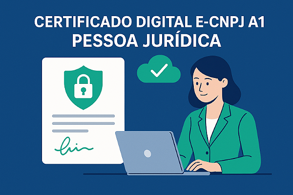 Certificado Digital e-PJ A1 – Validade 1 Ano