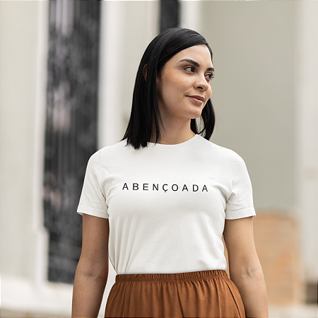 T Shirt Abençoada