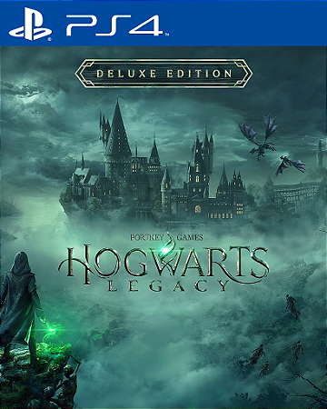 Hogwarts Legacy Edição Deluxe PS4 Mídia Digital