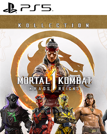 Mortal Kombat 1 +DLC Reina o Khaos PS5 Mídia Digital