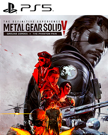 Metal Gear Solid V The Definitive Experience PS5 Mídia Digital