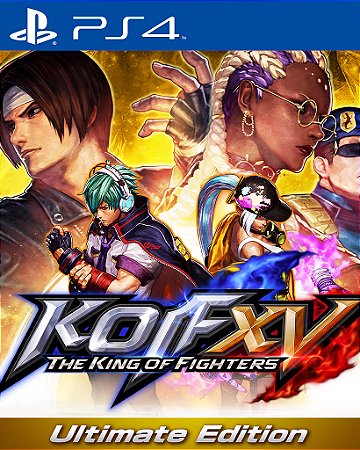 THE KING OF FIGHTERS XV Ultimate Edition PS4 Mídia Digital