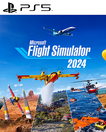 Microsoft Flight Simulator 2024 PS5 Mídia Digital