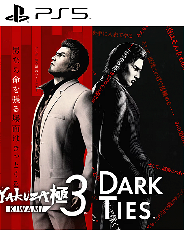 Yakuza Kiwami 3 & Dark Ties PS5 Mídia Digital