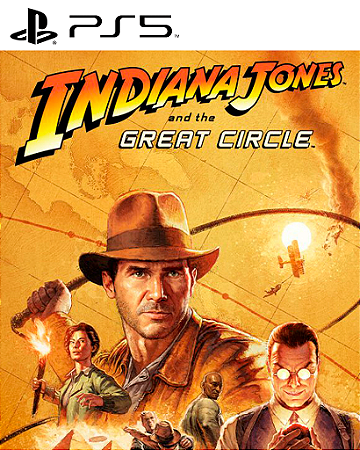 Indiana Jones e o Grande Círculo PS5 Mídia Digital
