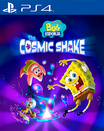 Bob Esponja: The Cosmic Shake PS4 Mídia Digital