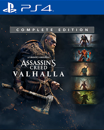 Assassins Creed Valhalla Complete Edition PS4 Mídia Digital