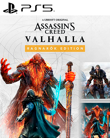 ASSASINS CREED VALHALLA RAGNAROK EDITION PS5 MÍDIA DIGITAL