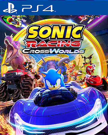 Sonic Racing: CrossWorlds PS4 Mídia Digital