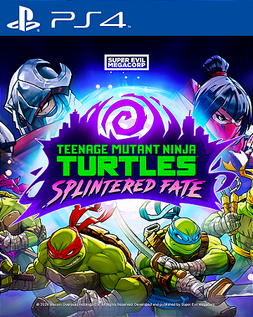 Tartarugas Ninja: O Destino de Splinter PS4 Mídia Digital