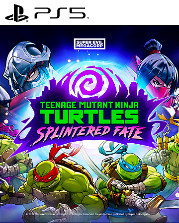 Tartarugas Ninja: O Destino de Splinter PS5 Mídia Digital