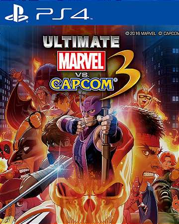 Ultimate Marvel vs. Capcom 3 PS4 MÍDIA DIGITAL