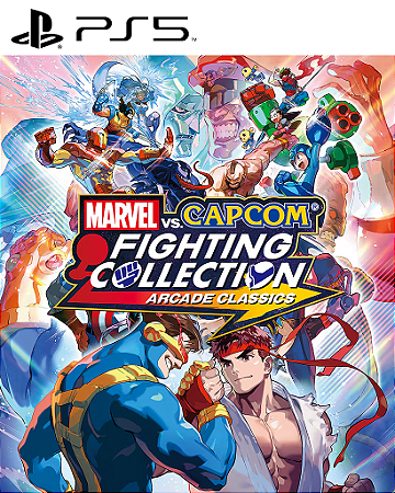 Marvel vs Capcom Fighting Collection Arcade Classics PS5 Mídia Digital