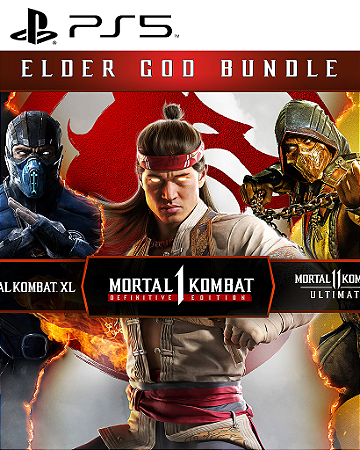 Mortal Kombat: Conjunto Deus Ancestral PS5 Mídia Digital
