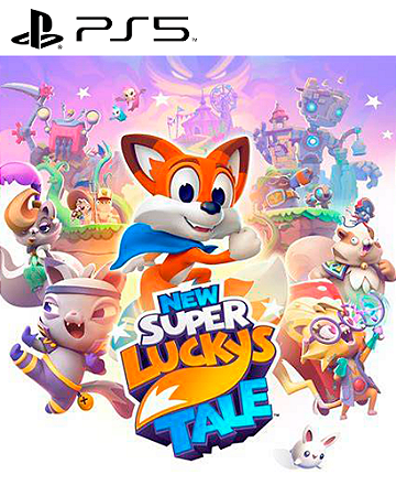 New Super Luckys Tale PS5 Mídia Digital